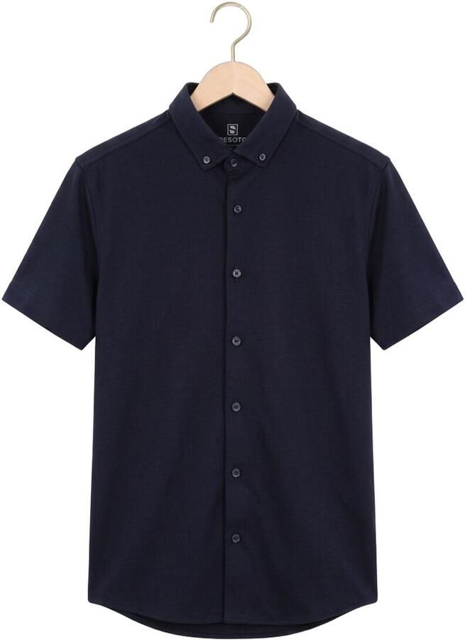 Desoto Overhemd met korte mouwen Casual Modern Button Down half lange mouw - Foto 2
