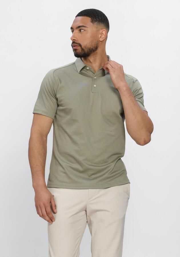 DESOTO Heren Polo's & T-shirts Casual Polo Kent 1 2 Groen - Foto 1