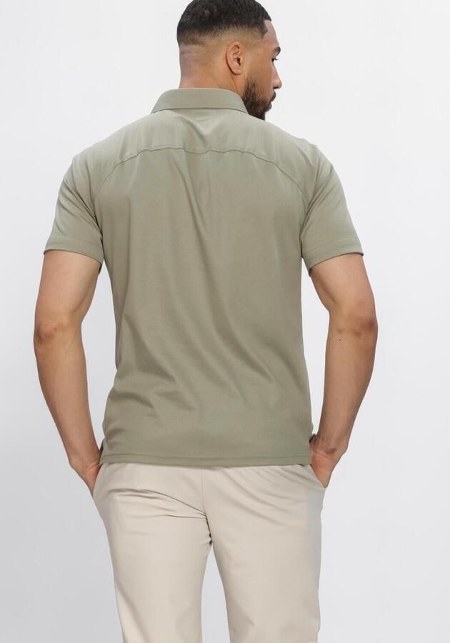 DESOTO Heren Polo's & T-shirts Casual Polo Kent 1 2 Groen - Foto 2