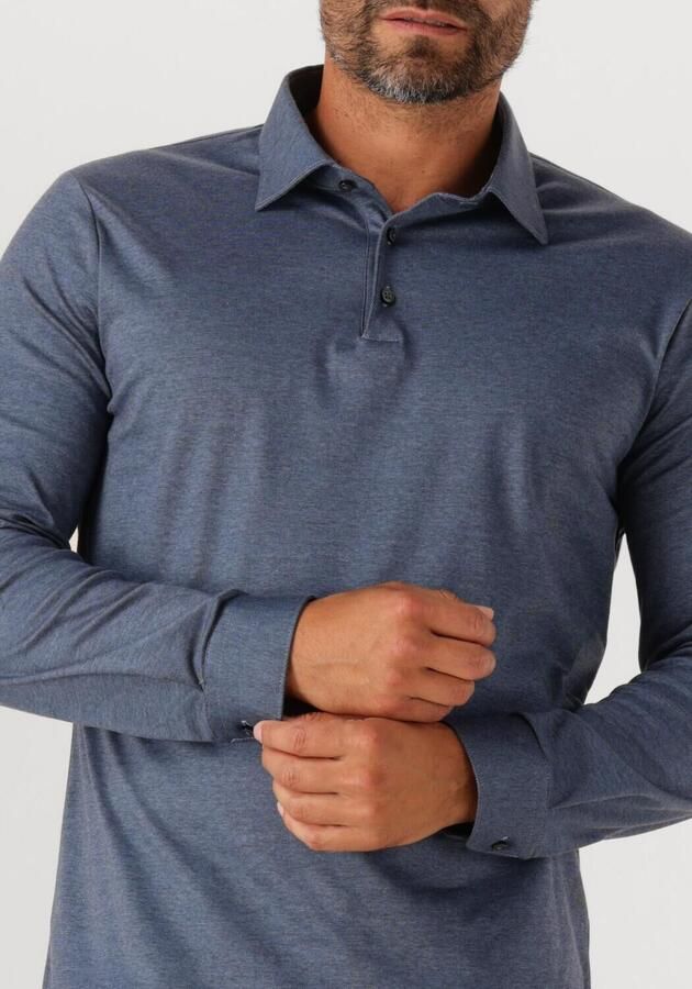 DESOTO Heren Polo's & T-shirts Essential Polo Kent 1 1 Blauw - Foto 2