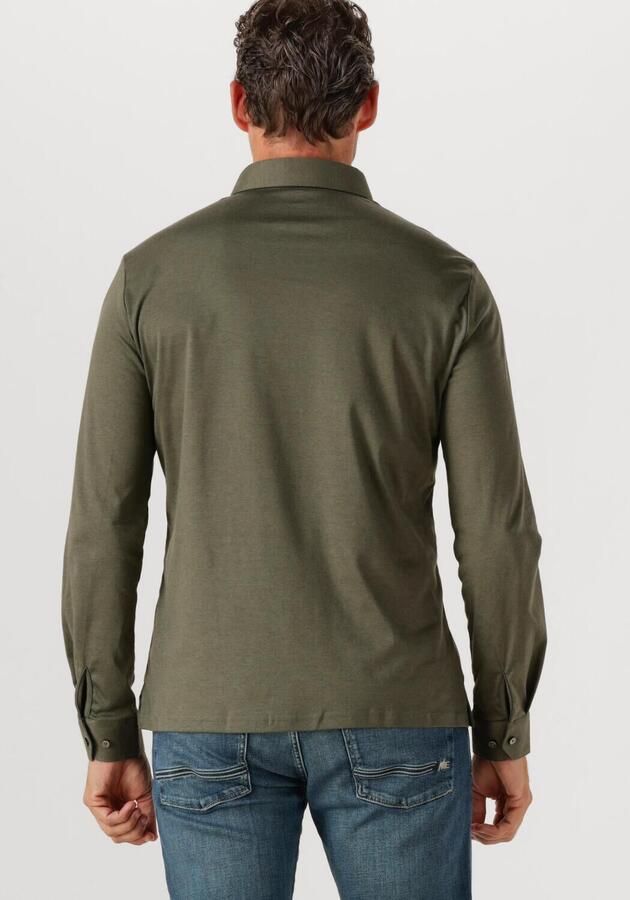 DESOTO Heren Polo's & T-shirts Essential Polo Kent 1 1 Olijf