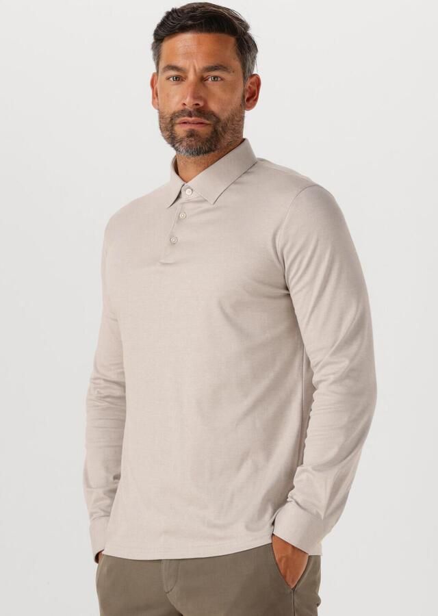 DESOTO Heren Polo's & T-shirts Essential Polo Kent 1 1 Zand - Foto 4