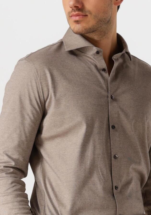 DESOTO LUXURY Heren Overhemden Luxury Hai 1 1 Beige