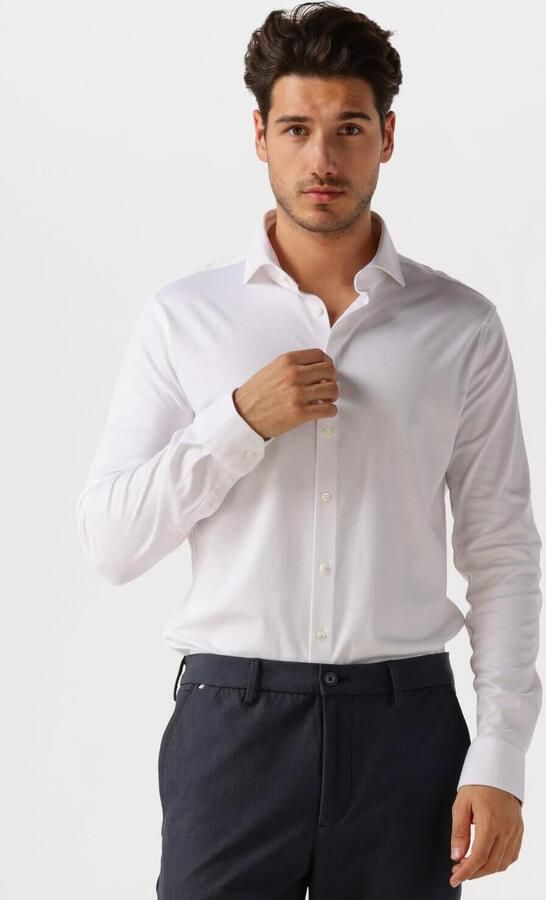Desoto Witte Overhemdjurk van Katoen met Slim Fit White Heren - Foto 4