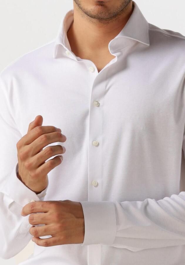 Desoto Witte Overhemdjurk van Katoen met Slim Fit White Heren