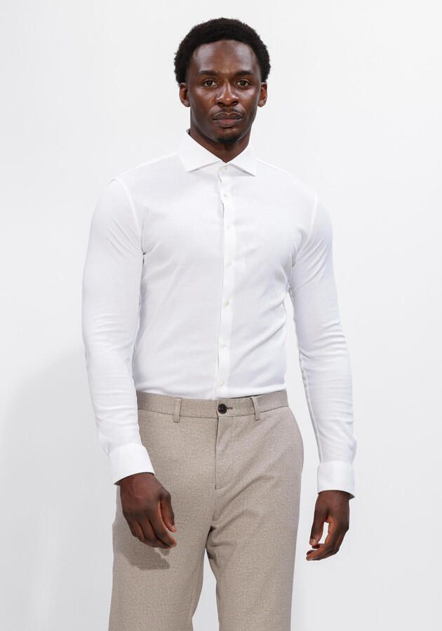 Desoto Witte Overhemdjurk van Katoen met Slim Fit White Heren - Foto 4