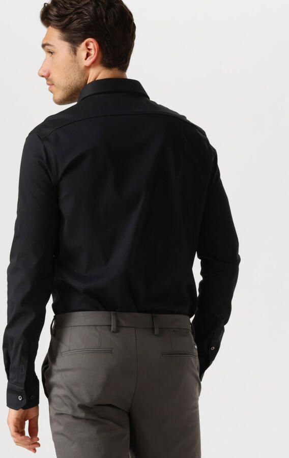 Desoto Overhemd zwart10008-30 080 solid blackOverhemd lm dress Zwart Heren - Foto 3