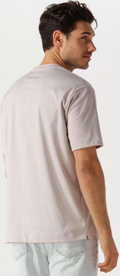 DESOTO LUXURY Heren Polo's & T-shirts Luxury Two Ply T-shirt 1 2 Beige - Foto 3