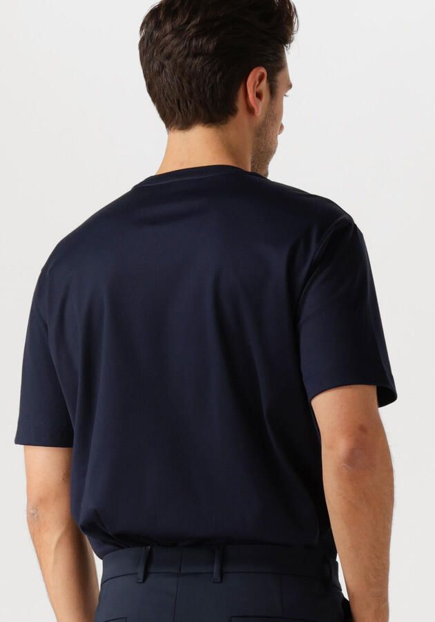 DESOTO LUXURY Heren Polo's & T-shirts Luxury Two Ply T-shirt 1 2 Blauw - Foto 2