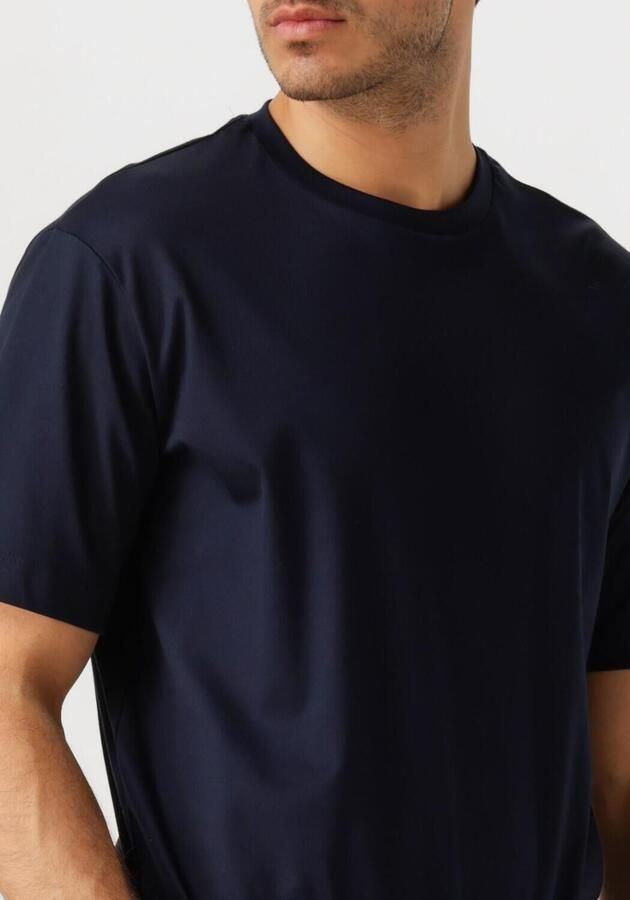 DESOTO LUXURY Heren Polo's & T-shirts Luxury Two Ply T-shirt 1 2 Blauw - Foto 3