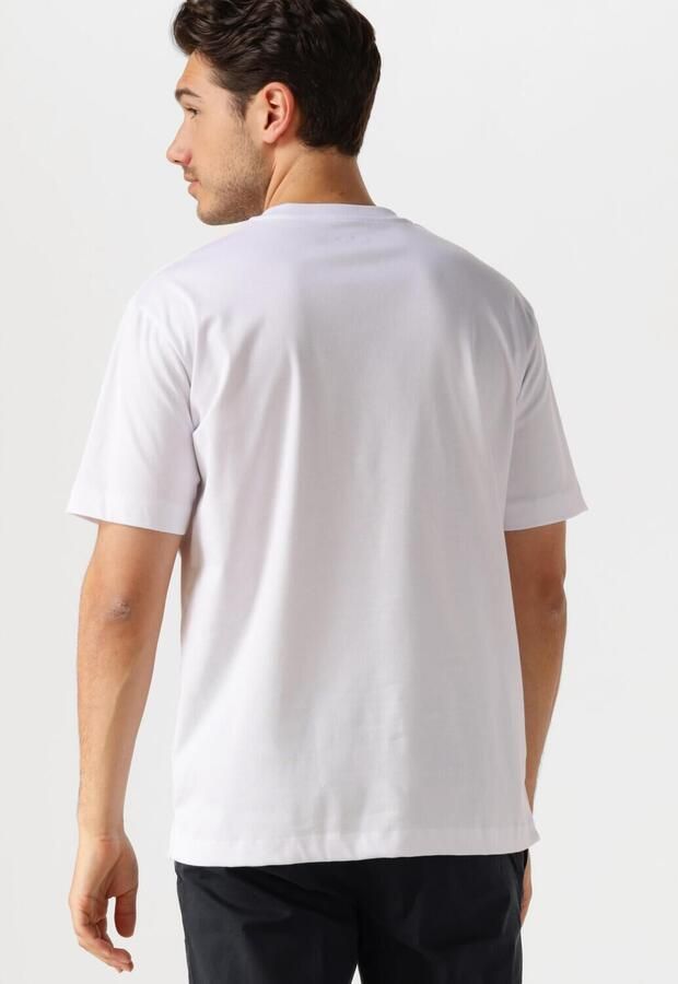 DESOTO LUXURY Heren Polo's & T-shirts Luxury Two Ply T-shirt 1 2 Wit - Foto 2