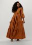 Devotion Maxi Jurk Kamares Kamel Kleur Brown Dames - Thumbnail 1