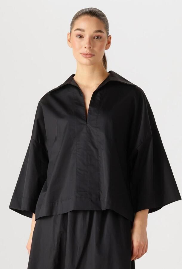 Devotion Courage Dames Blouse Zwart Black Dames