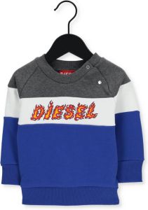 Diesel Blauwe Sweater Smilleyb