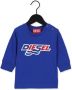 DIESEL Jongens Polo's & T-shirts Twavesb Ml Blauw-36M - Thumbnail 1