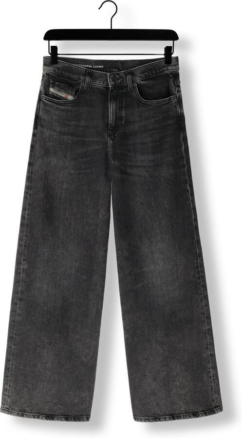 Diesel Straight Leg Five Pocket Jeans Gray Dames - Foto 3