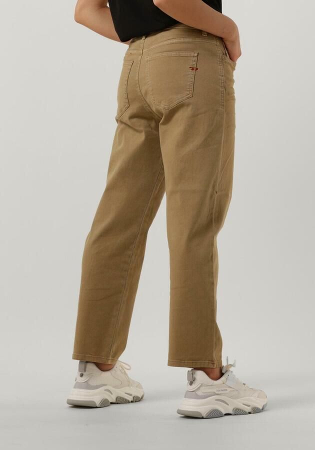Diesel Rechte spijkerbroek Beige Dames