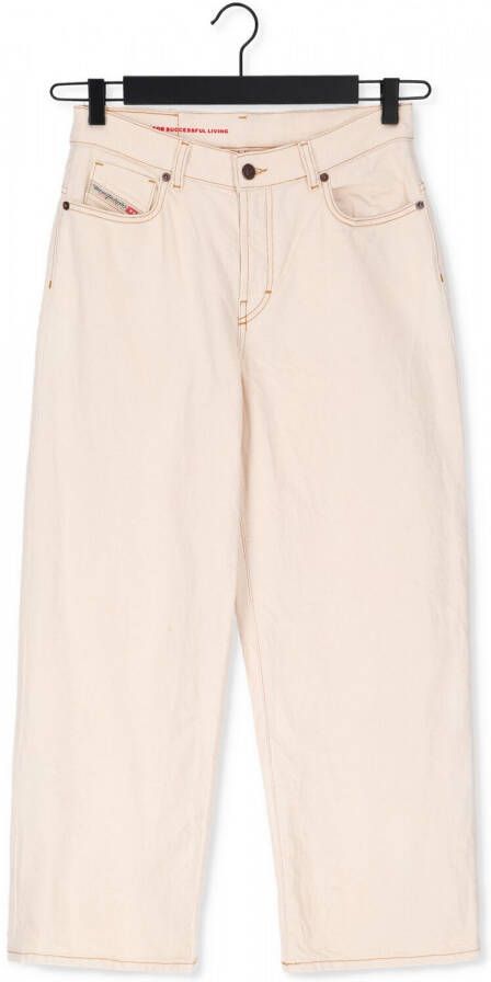 Diesel 2000 wijde pijpen jeans Beige Dames