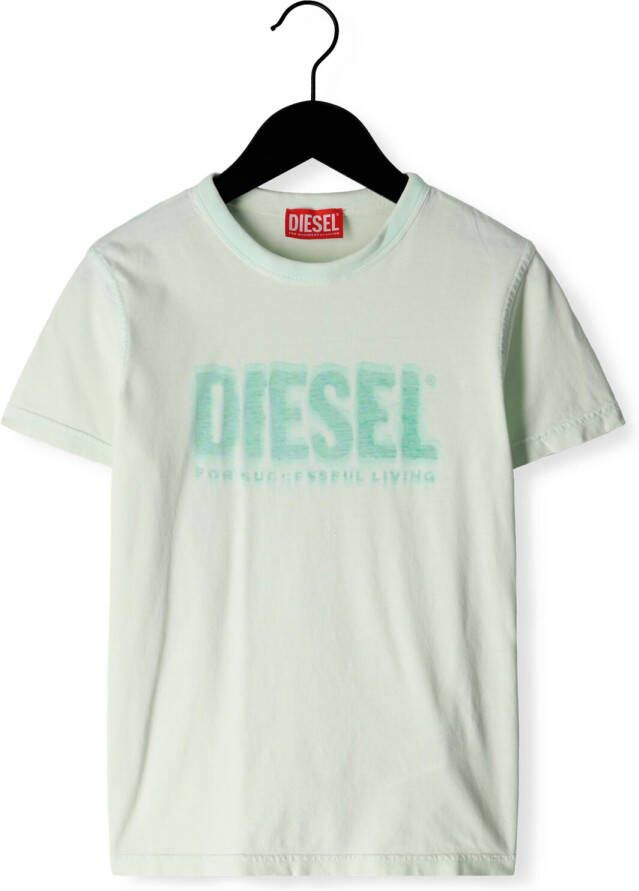 DIESEL Jongens Polo's & T-shirts Tdiegore6 Groen