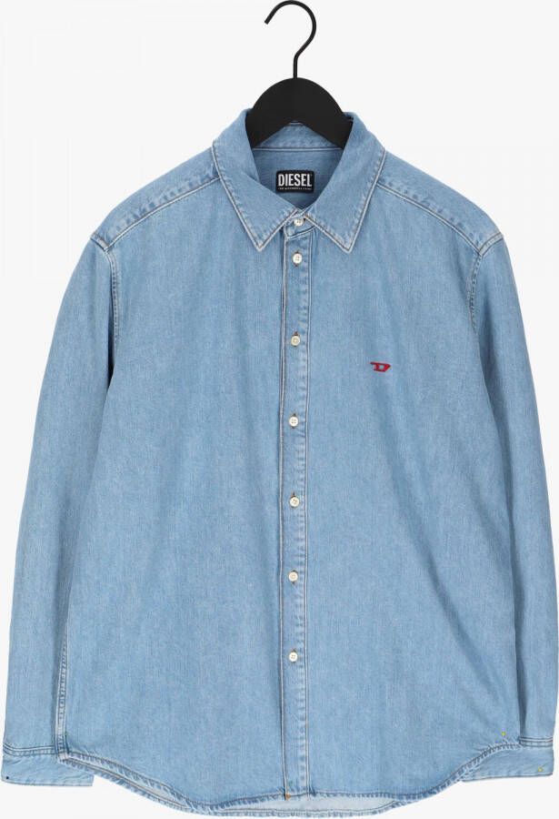 Diesel Lichtblauwe Casual Overhemd D-simply