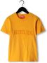 Diesel Kids T-shirt met logo Oranje - Thumbnail 1