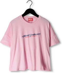 Diesel Roze T-shirt Texvalind
