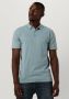 DSTREZZED Heren Polo's & T-shirts Polo S s Cotton Knit Blauw - Thumbnail 1