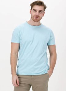 Dstrezzed Blauwe T-shirt Mc Queen Basic Tee Slub Jersey