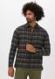 Dstrezzed Donkergroene Overshirt Shirt Jacket Zip Flannel Check - Thumbnail 1