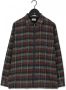 Dstrezzed Donkergroene Overshirt Shirt Jacket Zip Flannel Check - Thumbnail 3