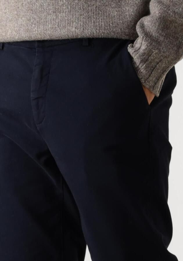 DSTREZZED Heren Broeken Lancaster Twill Knit Tapered Jogger Donkerblauw - Foto 2