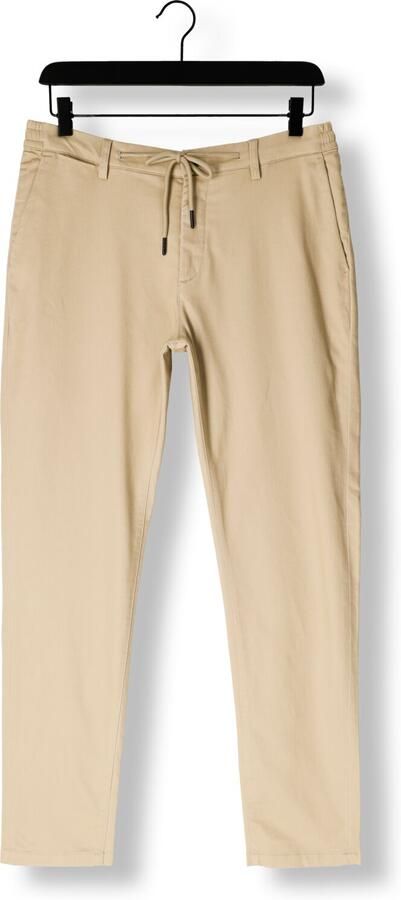 DSTREZZED Heren Broeken Lancaster Twill Knit Tapered Jogger Zand - Foto 3