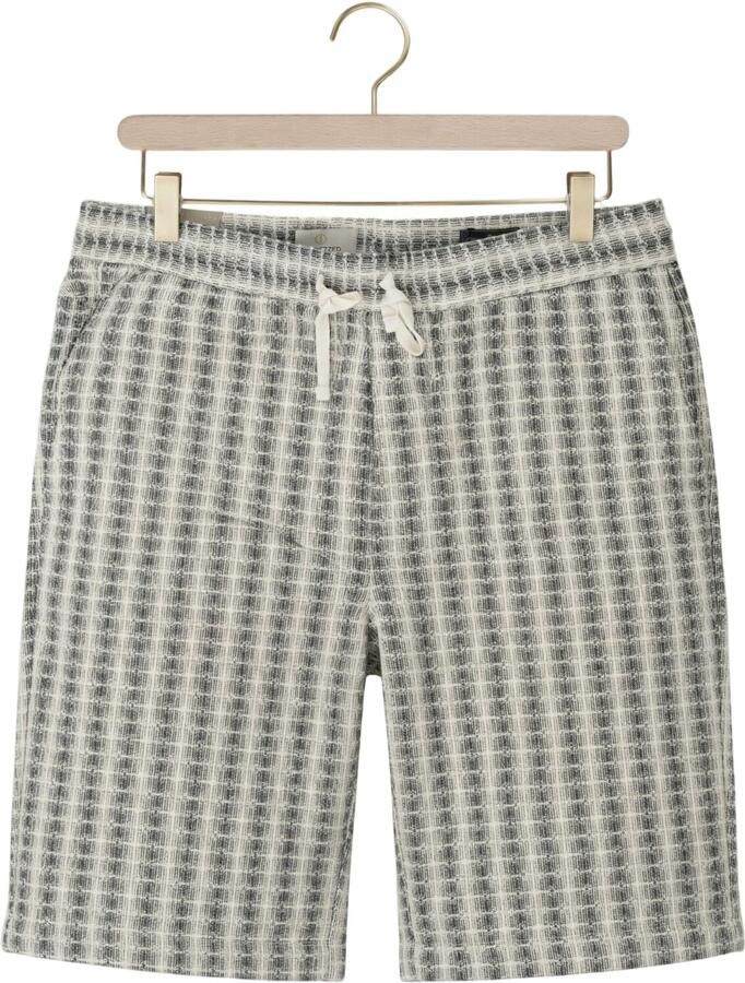 DSTREZZED Heren Broeken Logan Winner Stripe Short Grijs - Foto 2