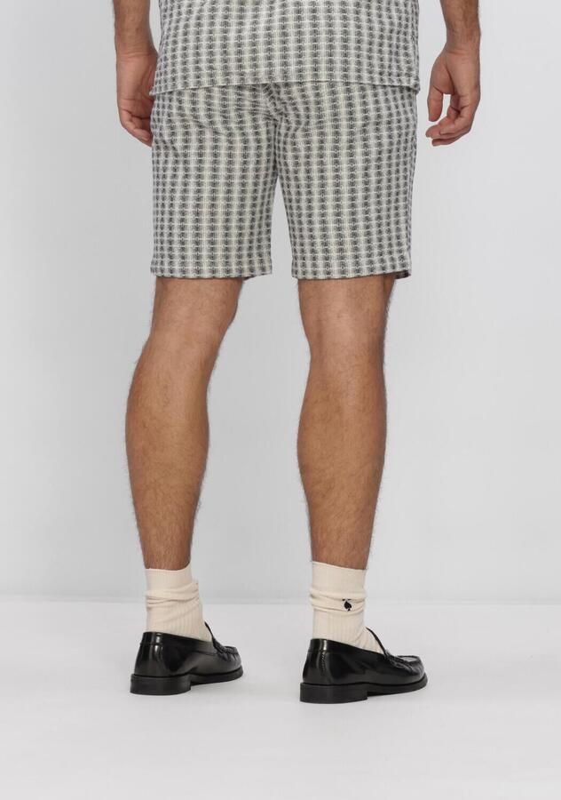 DSTREZZED Heren Broeken Logan Winner Stripe Short Grijs - Foto 3