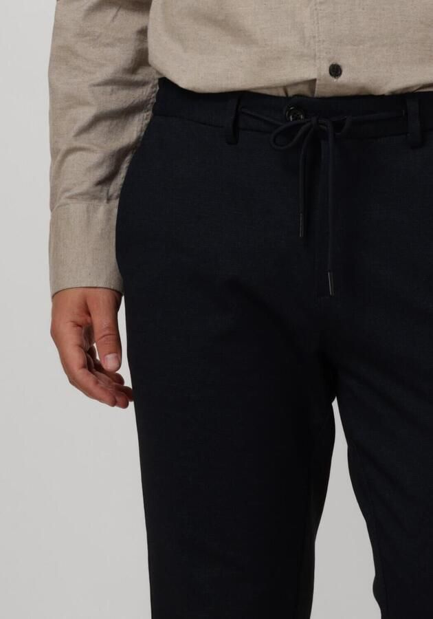 DSTREZZED Heren Broeken The Lancaster Tapered Jogger Pattern Sweat Donkerblauw - Foto 2