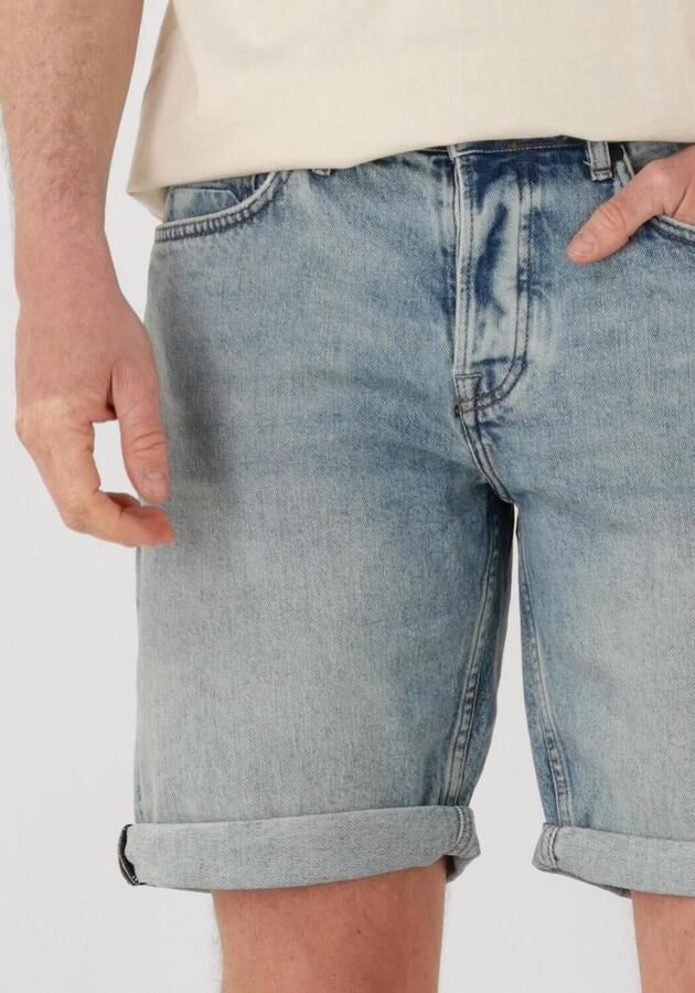 DSTREZZED Heren Jeans Gent D Shorts Chefs Favorite Blue Lichtgrijs - Foto 3