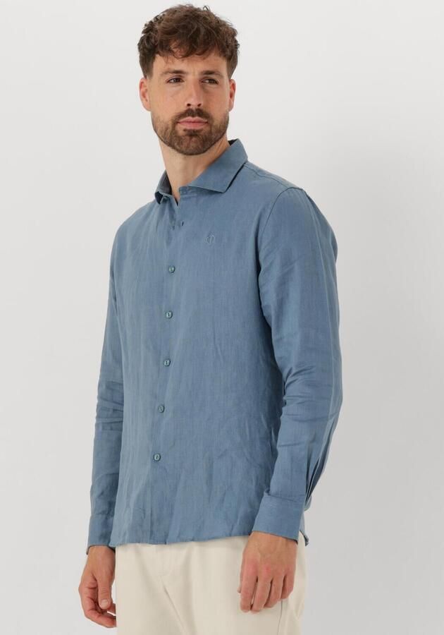 Dstrezzed Jagger Overhemd Lange Mouw Blue Heren - Foto 4