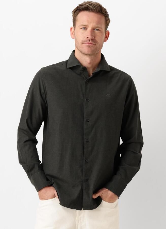 DSTREZZED Heren Overhemden Olav Shirt Donkergroen - Foto 4
