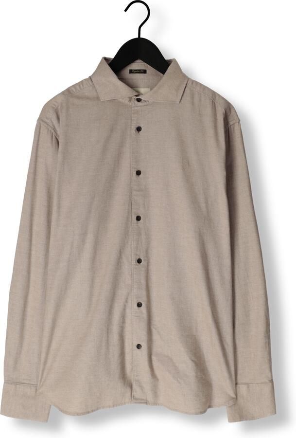 Dstrezzed Taupe Casual Olav Overhemd Beige Heren - Foto 3