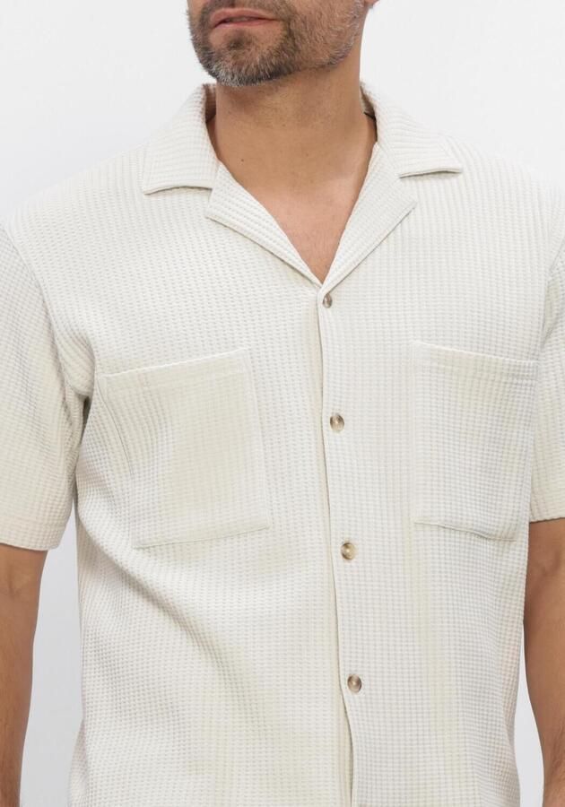 DSTREZZED Heren Overhemden Sherill Shortsleeve Ecru - Foto 4