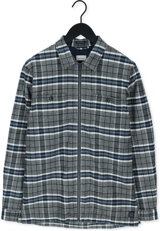 Dstrezzed Heren Zipped Overshirt Fancy Tartan Multicolor Heren - Foto 3