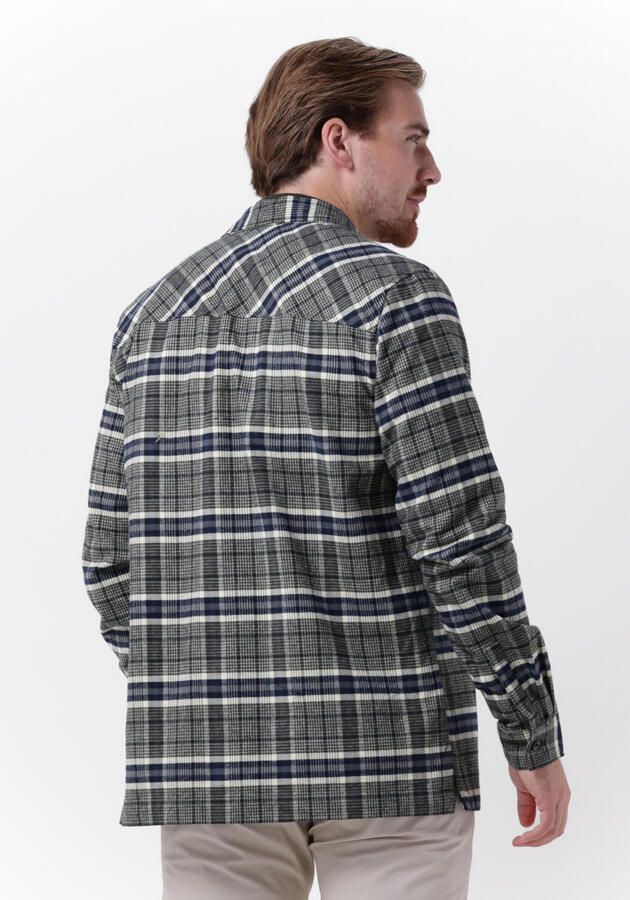 Dstrezzed Heren Zipped Overshirt Fancy Tartan Multicolor Heren