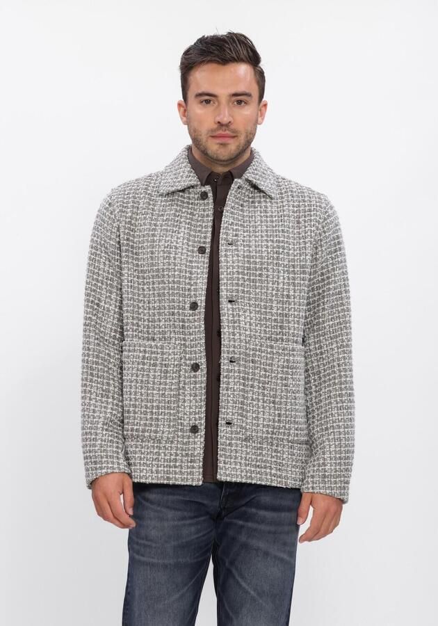 DSTREZZED Heren Overshirts Ds_jaxon Chore Jacket Grijs