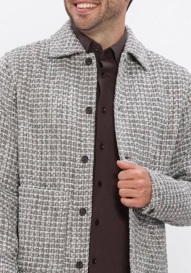 DSTREZZED Heren Overshirts Ds_jaxon Chore Jacket Grijs - Foto 4