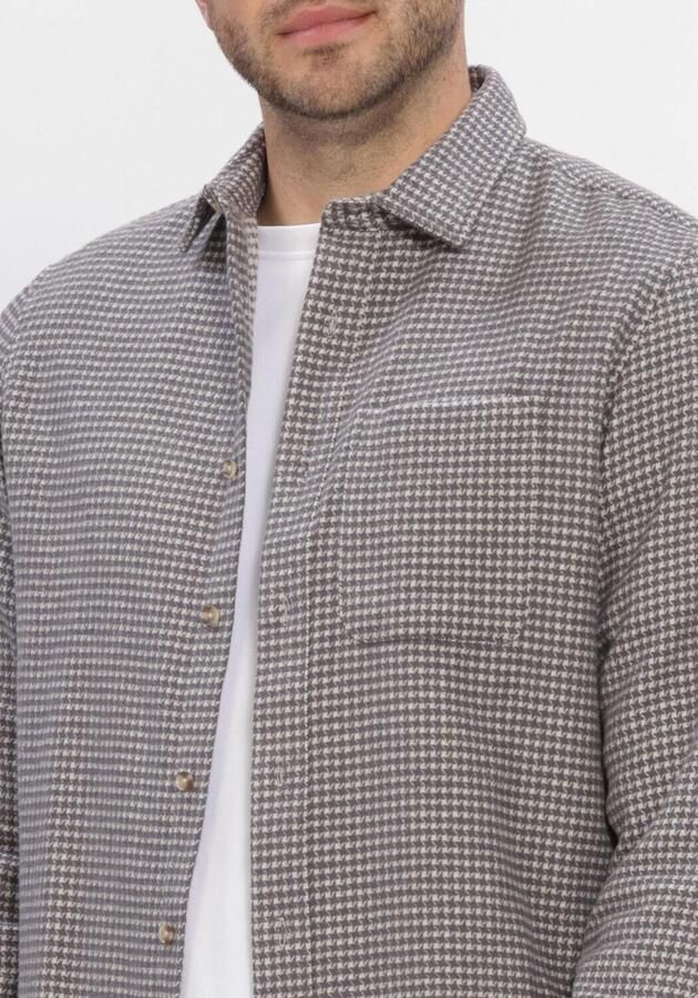 DSTREZZED Heren Overshirts Ds_mateja Shirt Taupe - Foto 3