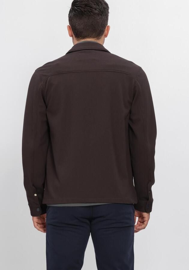 DSTREZZED Heren Overshirts Ds_pike Overshirt Bruin - Foto 3