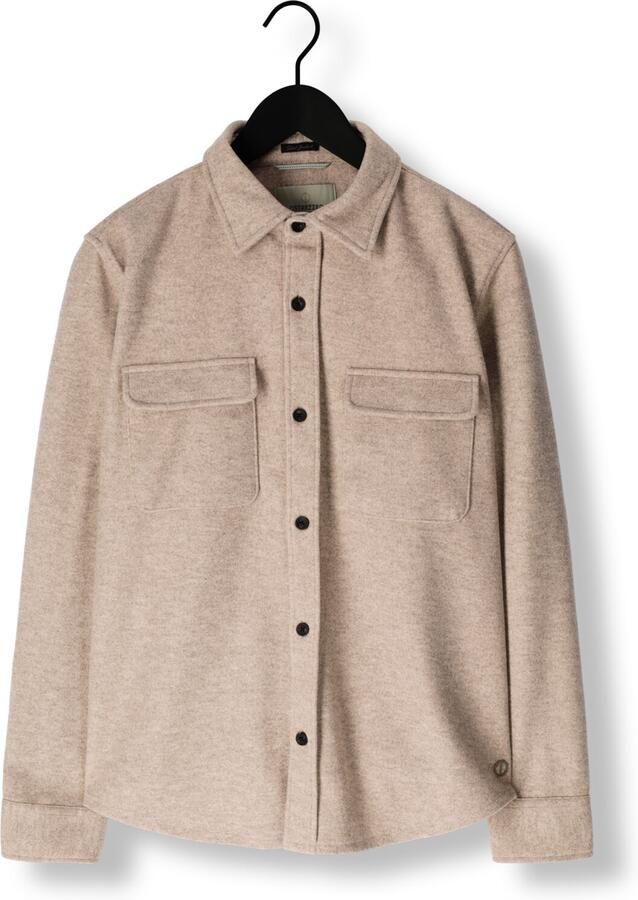 DSTREZZED Heren Overshirts Ulrik Overshirt Beige