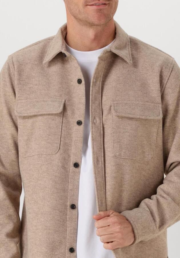 DSTREZZED Heren Overshirts Ulrik Overshirt Beige - Foto 3