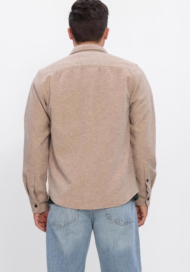 DSTREZZED Heren Overshirts Ulrik Overshirt Beige - Foto 3