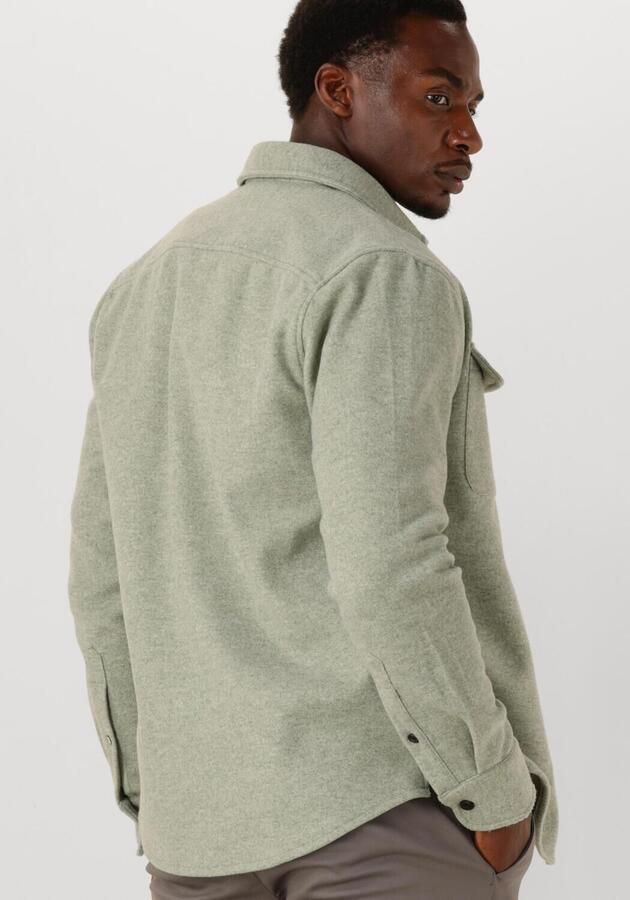 DSTREZZED Heren Overshirts Ulrik Overshirt Groen - Foto 2